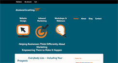 Desktop Screenshot of domesticatingit.com